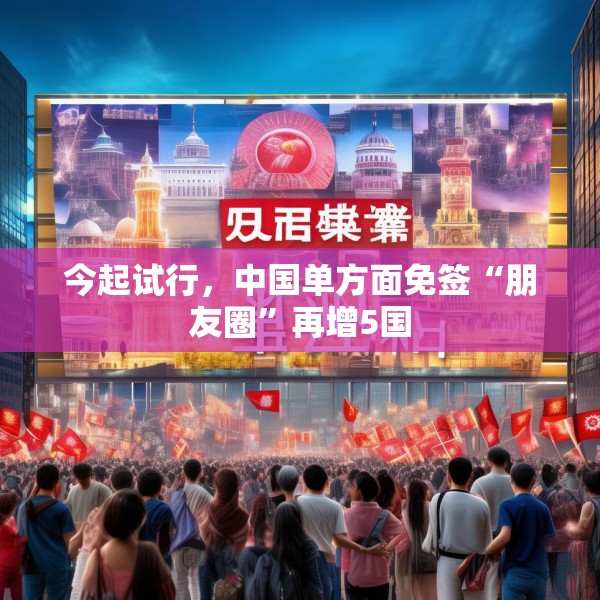 今起试行，中国单方面免签“朋友圈”再增5国