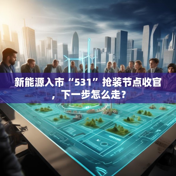 新能源入市“531”抢装节点收官，下一步怎么走？
