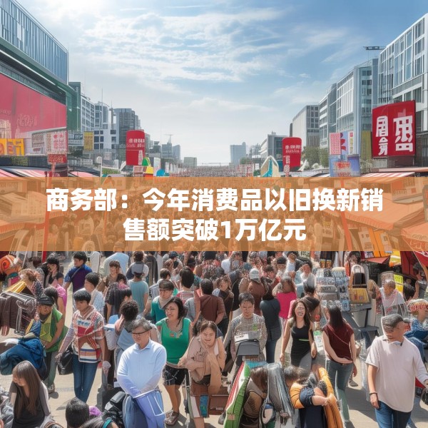 商务部：今年消费品以旧换新销售额突破1万亿元