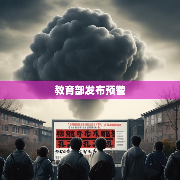 教育部发布预警