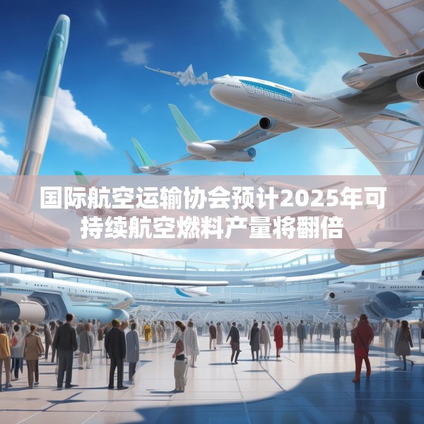 国际航空运输协会预计2025年可持续航空燃料产量将翻倍