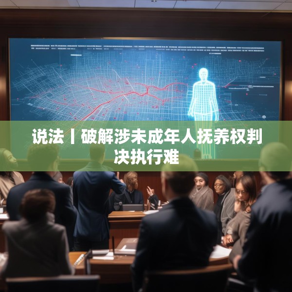 说法丨破解涉未成年人抚养权判决执行难