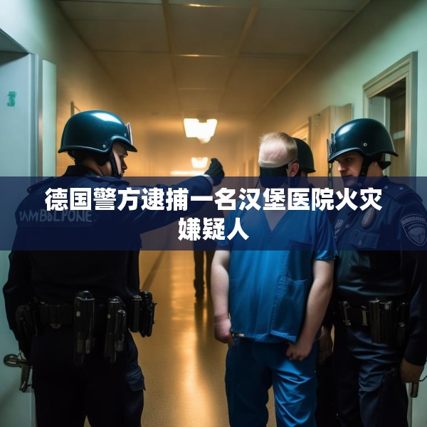 德国警方逮捕一名汉堡医院火灾嫌疑人