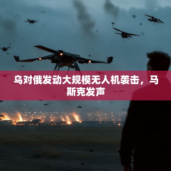乌对俄发动大规模无人机袭击，马斯克发声