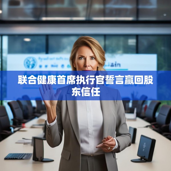 联合健康首席执行官誓言赢回股东信任