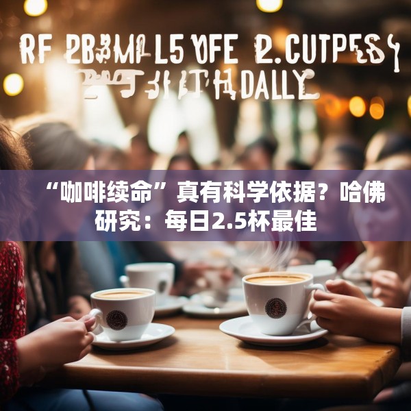 “咖啡续命”真有科学依据？哈佛研究：每日2.5杯最佳