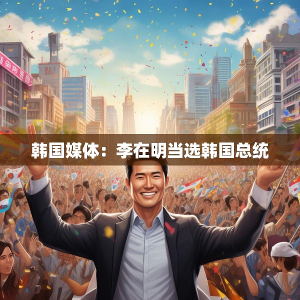 韩国媒体：李在明当选韩国总统