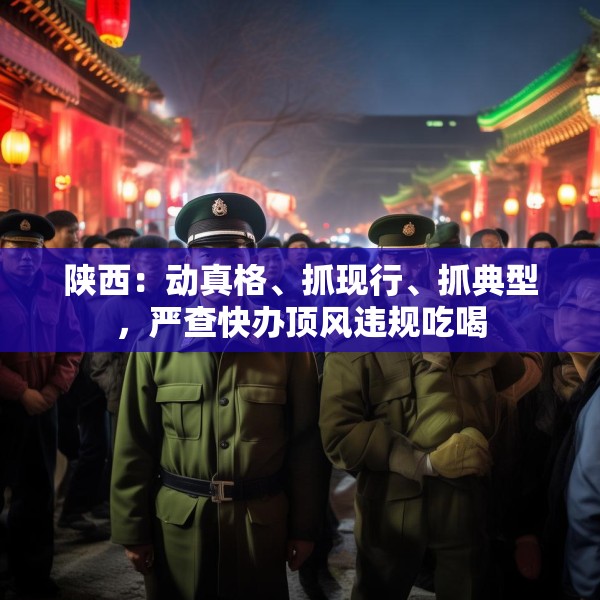 陕西：动真格、抓现行、抓典型，严查快办顶风违规吃喝