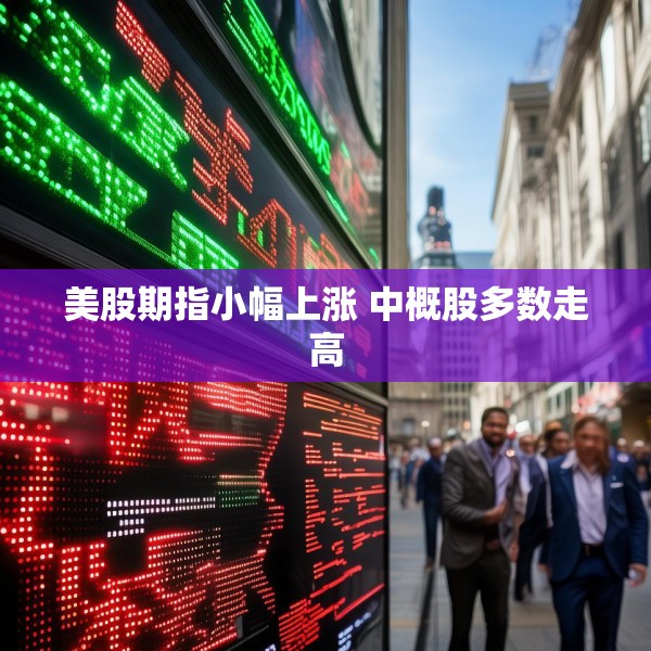 美股期指小幅上涨 中概股多数走高