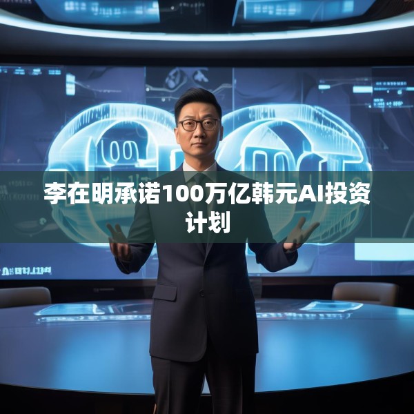 李在明承诺100万亿韩元AI投资计划