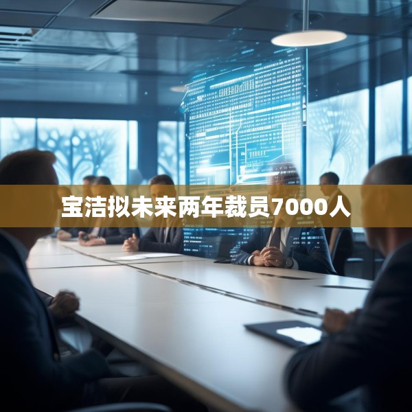 宝洁拟未来两年裁员7000人