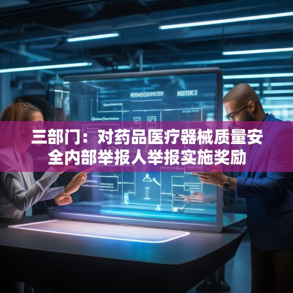 三部门：对药品医疗器械质量安全内部举报人举报实施奖励