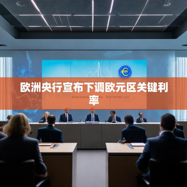 欧洲央行宣布下调欧元区关键利率