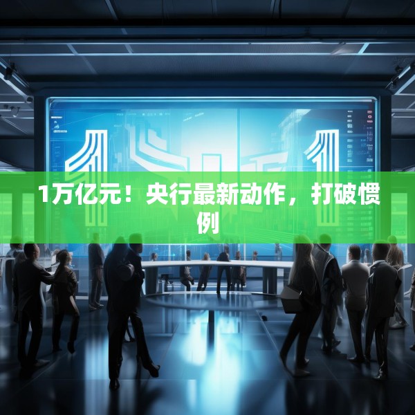 1万亿元！央行最新动作，打破惯例