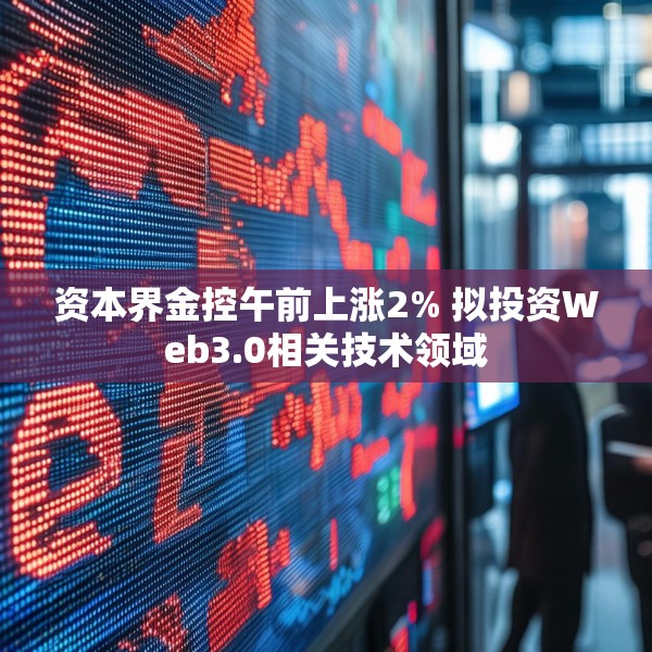 资本界金控午前上涨2% 拟投资Web3.0相关技术领域