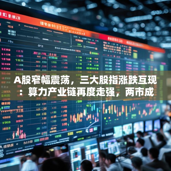 A股窄幅震荡，三大股指涨跌互现：算力产业链再度走强，两市成交超1.1万亿元