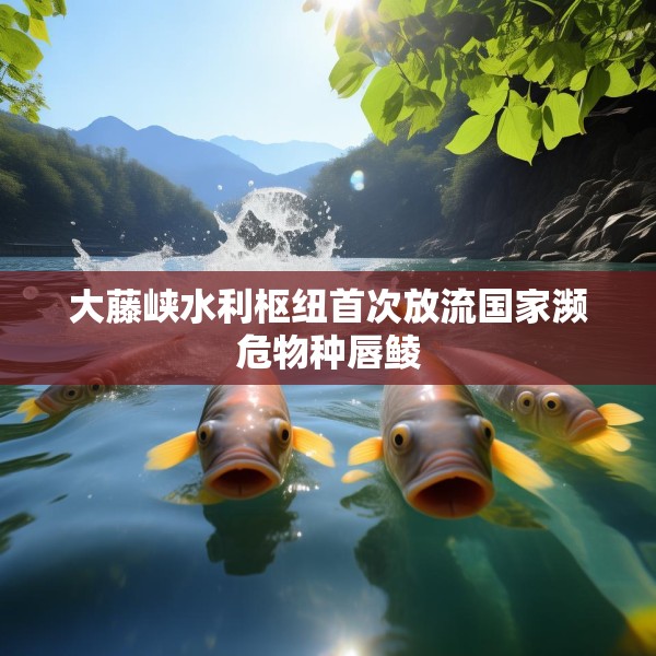 大藤峡水利枢纽首次放流国家濒危物种唇鲮