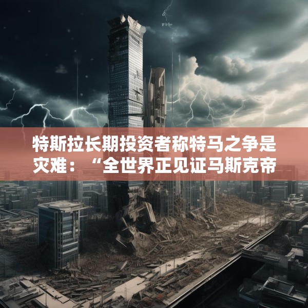 特斯拉长期投资者称特马之争是灾难：“全世界正见证马斯克帝国的瓦解”