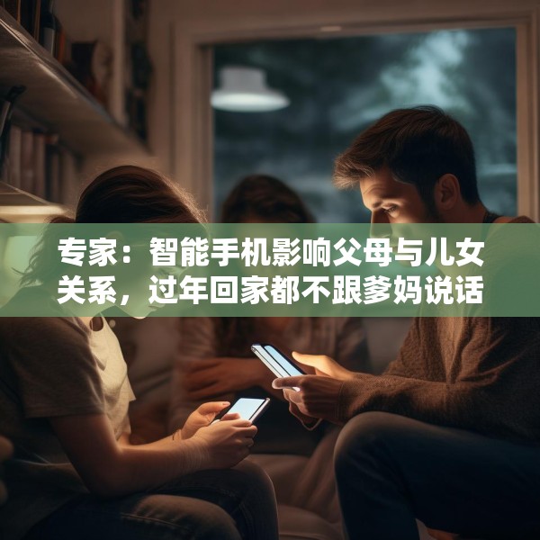 专家：智能手机影响父母与儿女关系，过年回家都不跟爹妈说话
