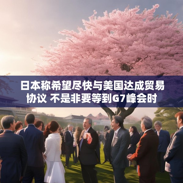 日本称希望尽快与美国达成贸易协议 不是非要等到G7峰会时