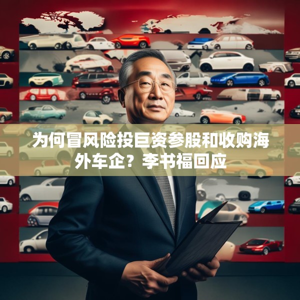为何冒风险投巨资参股和收购海外车企？李书福回应