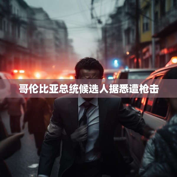 哥伦比亚总统候选人据悉遭枪击