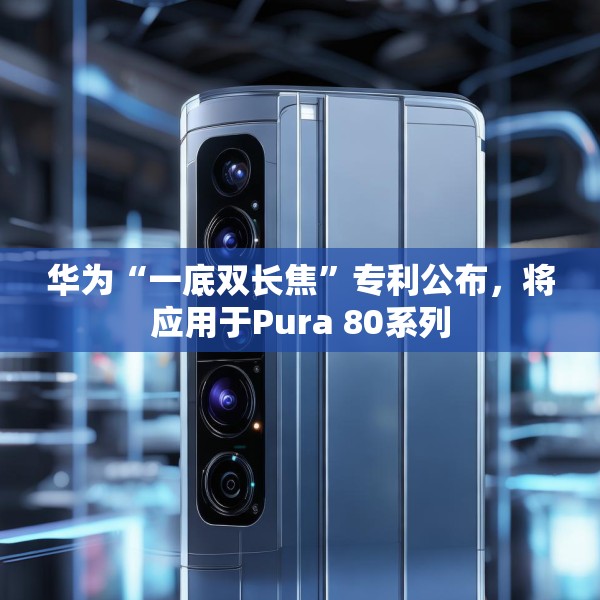华为“一底双长焦”专利公布，将应用于Pura 80系列