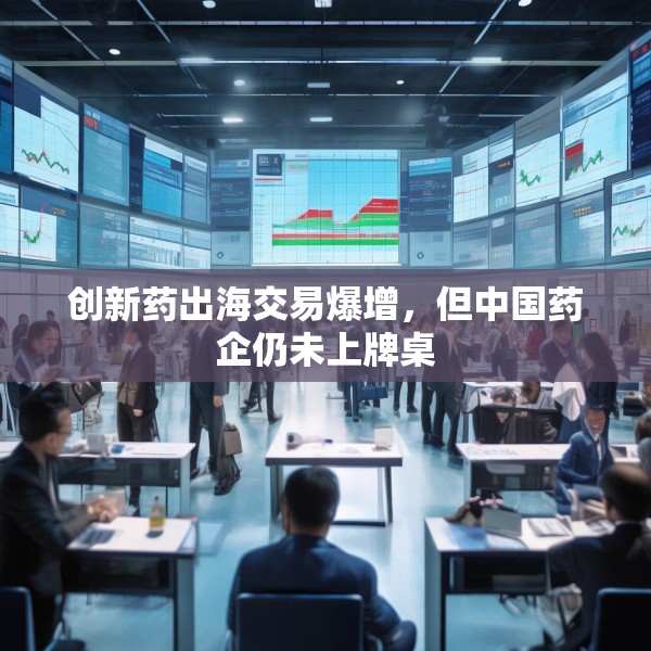 创新药出海交易爆增，但中国药企仍未上牌桌