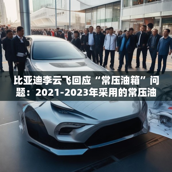 比亚迪李云飞回应“常压油箱”问题：2021-2023年采用的常压油箱方案，符合法规要求