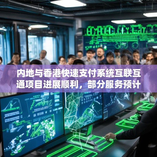 内地与香港快速支付系统互联互通项目进展顺利，部分服务预计很快推出
