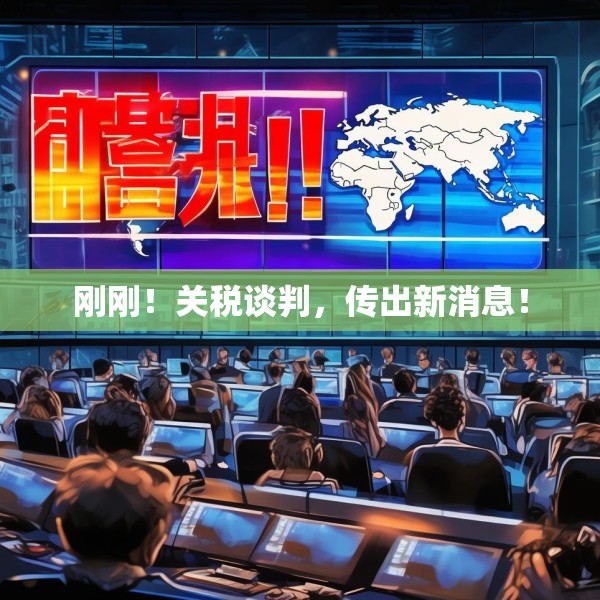 刚刚！关税谈判，传出新消息！