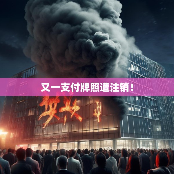 又一支付牌照遭注销！