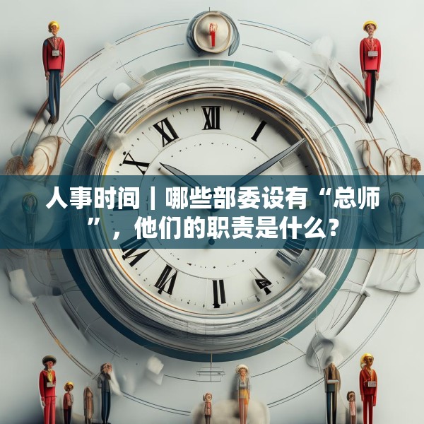 人事时间｜哪些部委设有“总师”，他们的职责是什么？