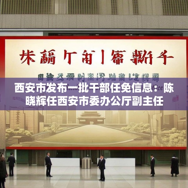 西安市发布一批干部任免信息：陈晓辉任西安市委办公厅副主任