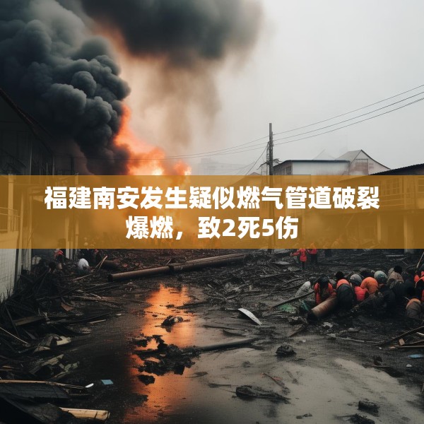 福建南安发生疑似燃气管道破裂爆燃，致2死5伤