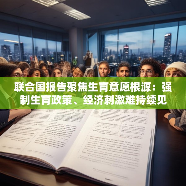 联合国报告聚焦生育意愿根源：强制生育政策、经济刺激难持续见效