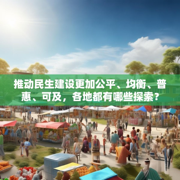 推动民生建设更加公平、均衡、普惠、可及，各地都有哪些探索？