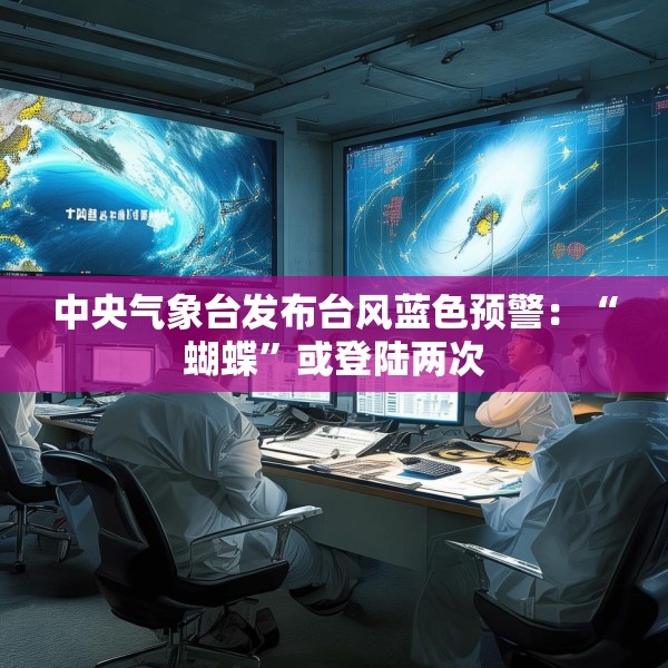 中央气象台发布台风蓝色预警：“蝴蝶”或登陆两次