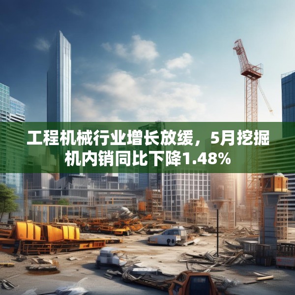 工程机械行业增长放缓，5月挖掘机内销同比下降1.48%