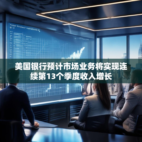美国银行预计市场业务将实现连续第13个季度收入增长