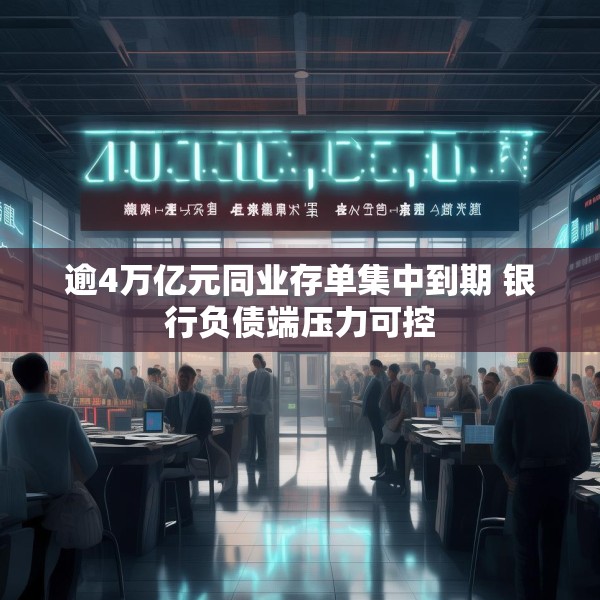 逾4万亿元同业存单集中到期 银行负债端压力可控