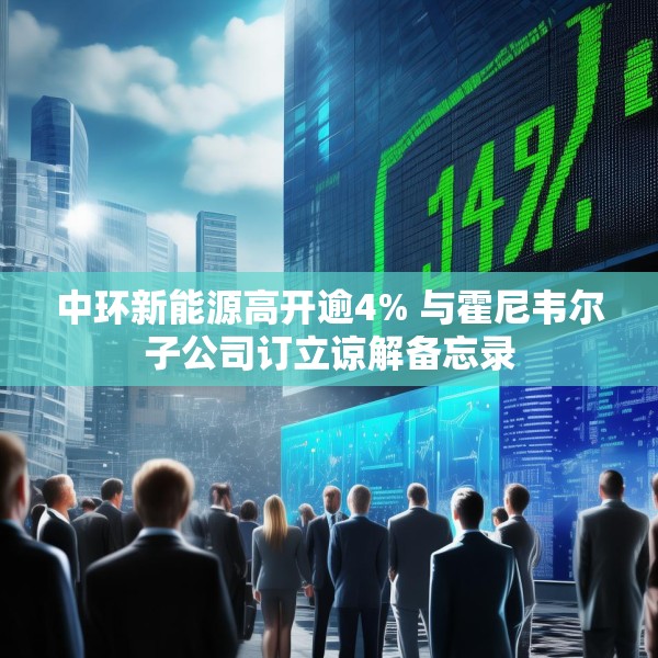 中环新能源高开逾4% 与霍尼韦尔子公司订立谅解备忘录