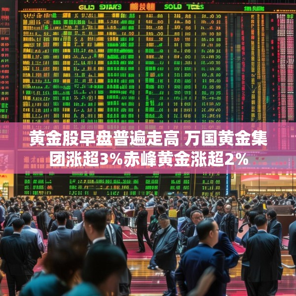 黄金股早盘普遍走高 万国黄金集团涨超3%赤峰黄金涨超2%