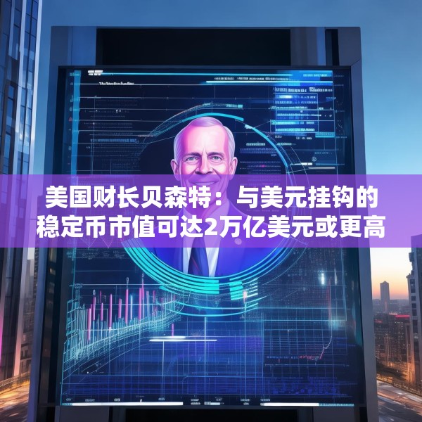 美国财长贝森特：与美元挂钩的稳定币市值可达2万亿美元或更高