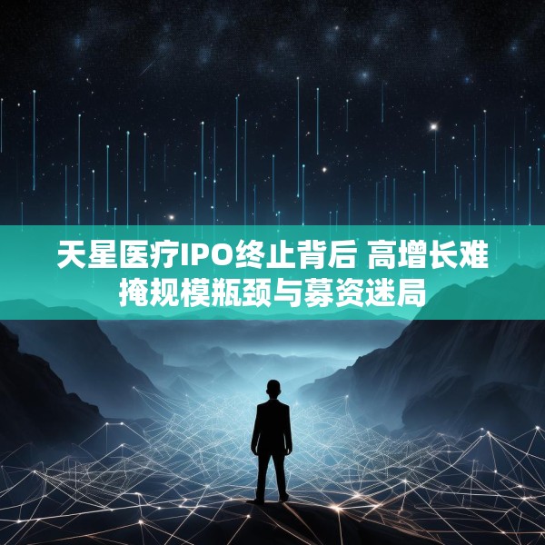 天星医疗IPO终止背后 高增长难掩规模瓶颈与募资迷局