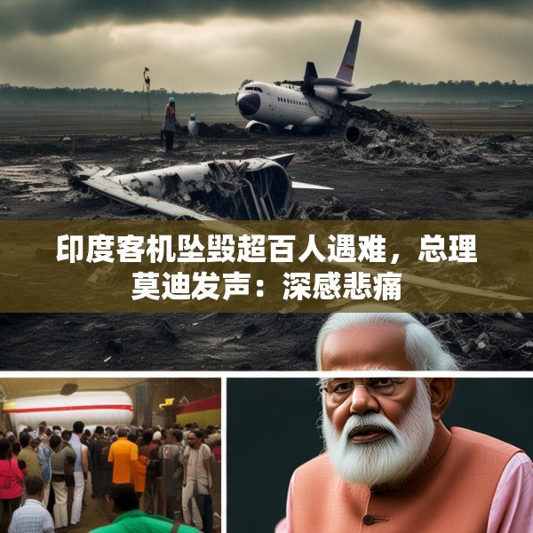 印度客机坠毁超百人遇难，总理莫迪发声：深感悲痛