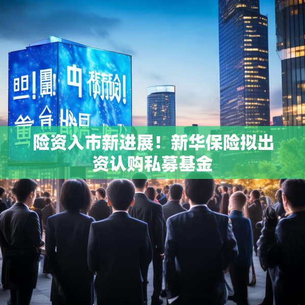 险资入市新进展！新华保险拟出资认购私募基金