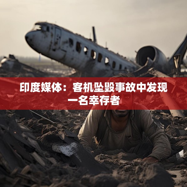 印度媒体：客机坠毁事故中发现一名幸存者
