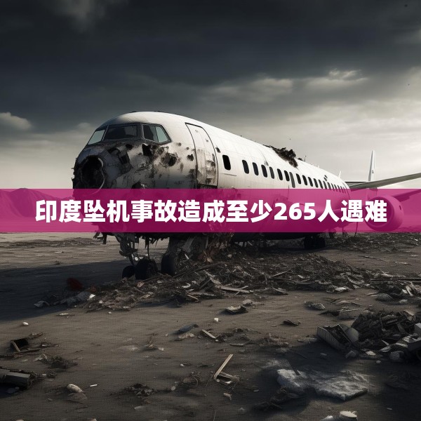 印度坠机事故造成至少265人遇难