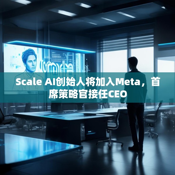 Scale AI创始人将加入Meta，首席策略官接任CEO